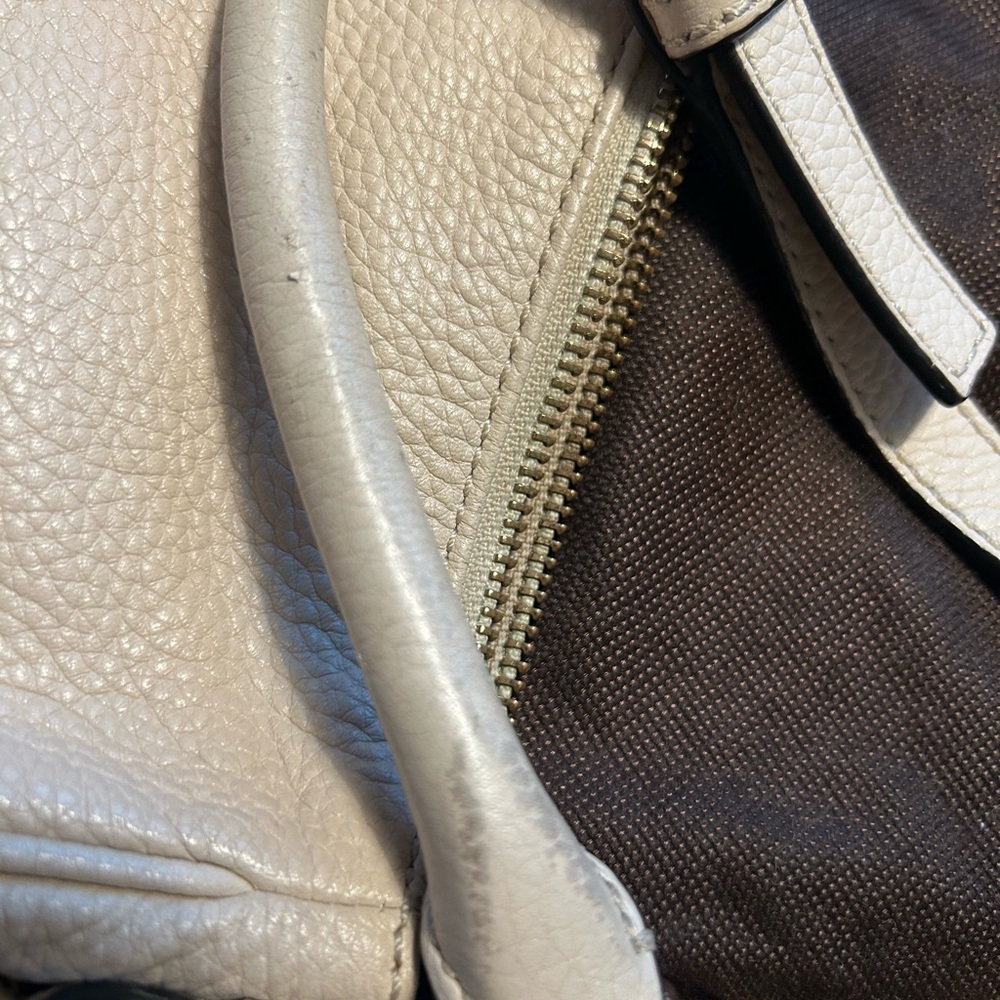 Kate Spade Cobble Hill small Ella leather Satchel/Crossbody Porcelain - Picture 14 of 16